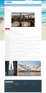 طراحی وبسایت گردشگری پرسیکا صفحه مشخصات تور - mojtaba-webdesign